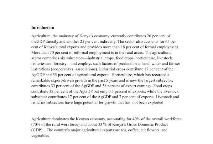 write economics and finance research reports